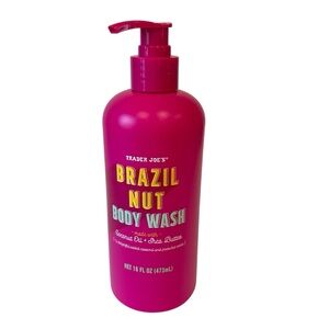 Trader Joe’s Brazil Nut‎ Body Wash Coconut Oil & Shea Butter 16 oz NEW Gourmand